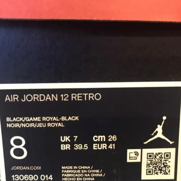 Air Jordan 12 Game Royal - Picture 8 of 8